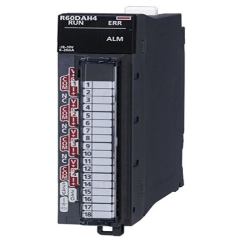 Mitsubishi Electric - SPS-Analoges Ein-/Ausgangs-Modul Ausgangsmodul R60DAH4 analog