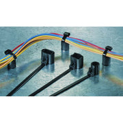 HellermannTyton - Kabelbinder Befestigungsbinder T50SSBS50TE HS sw 160x4,6 − 500 Stück
