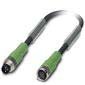 Phoenix Contact - Konfektioniertes Sensor-Aktor-Kabel Sensor-/Aktor-Kabel SAC-3P-M 8M #1500237 3-pol.RAL7021 2m