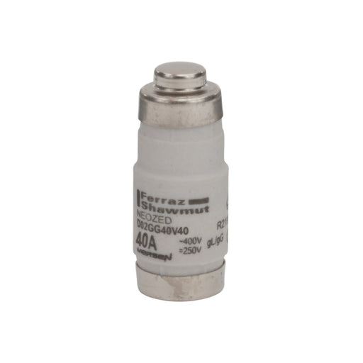 Mersen - D0-Sicherungseinsatz Sicherungseinsatz NEOZED D02GG40V40 gG D02 AC400V 40A sw − 10 Stück