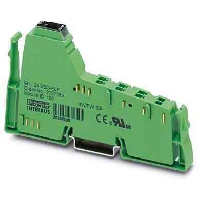 Phoenix Contact - Feldbus, Dez. Peripherie - Einspeise- und Segmentmodul Inline-Segmentklemme, mit IB IL 24 SEG-ELF-PAC Zubehör, 24 V DC, mi