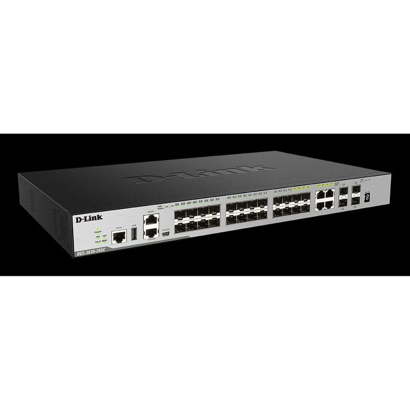DLink - Netzwerk Switch Gigabit Stack Switch DGS-3630-28SC/SI/E 28-Port Layer 3