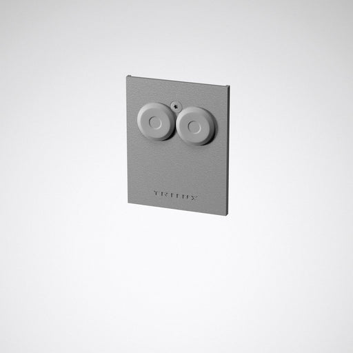 Trilux - Mechanisches Zubehör/Ersatzteile für Leuchten Endkappe YNSDHZKS7x8St-Esp03 silber