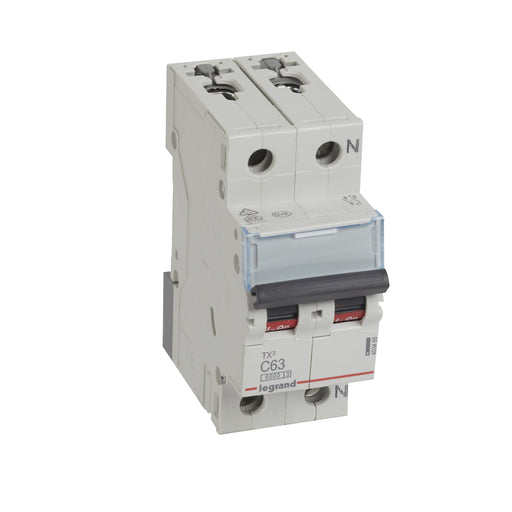Legrand - Leitungsschutzschalter Legrand 403465 C63A 1-polig+N 6kA