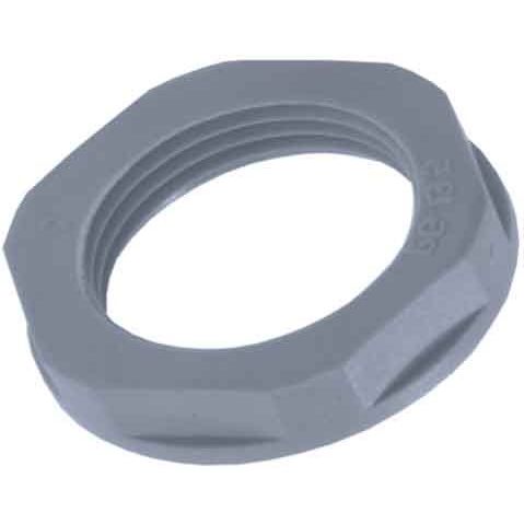 Lapp Zubehör - Gegenmutter für Kabelverschraubung SKINTOP-GMP-GL-M-50X1,5- GMP-GL-M50x1,5BK9005 RAL-9005-BK