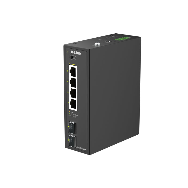 DLink - Netzwerk Switch 6-Port Gigabit Switch DIS-100G-06P