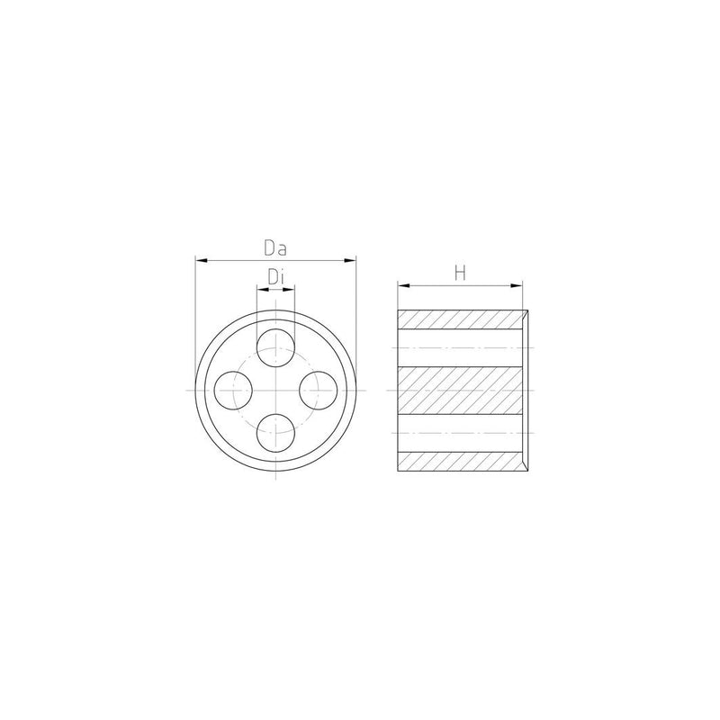 Jacob - Dichtring, flach Dichtring WJ-D 11/2x4 − 100 Stück