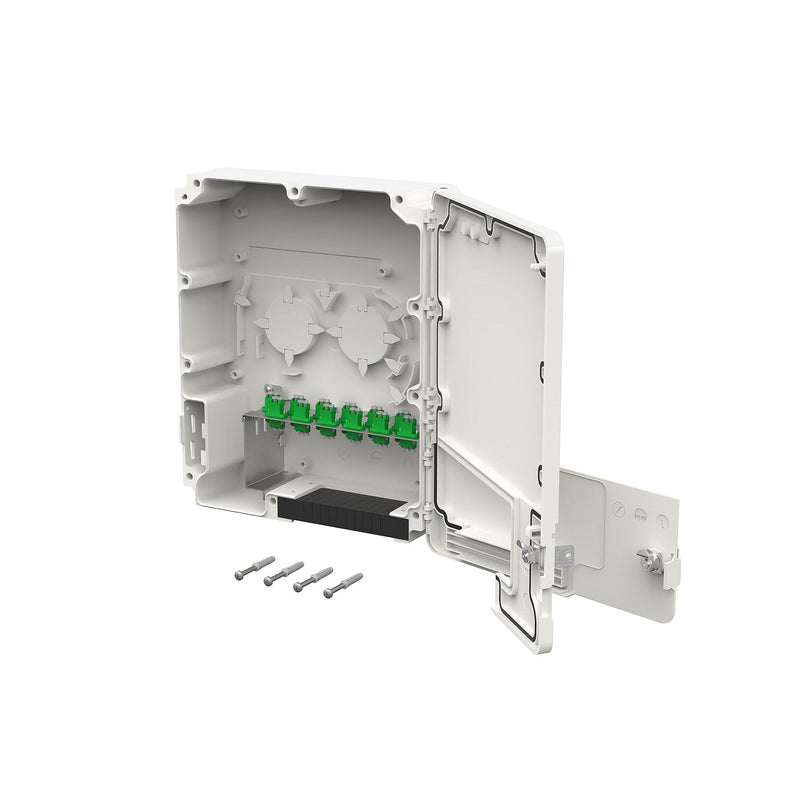 Metz Connect - Patchpanel LWL OpDAT MV 12xLC-D APC OS2 15036007612-E VIK IP54