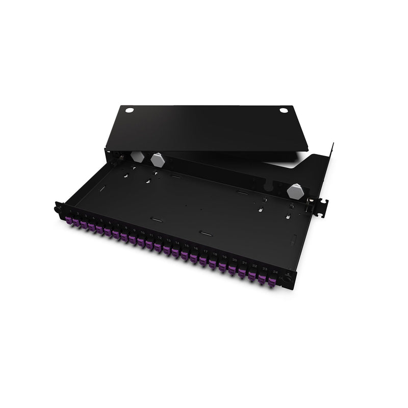 Corning - Patchpanel LWL LWL-Gehäuse feststehend LAN1-48AV-ADPT-B vorbestückt