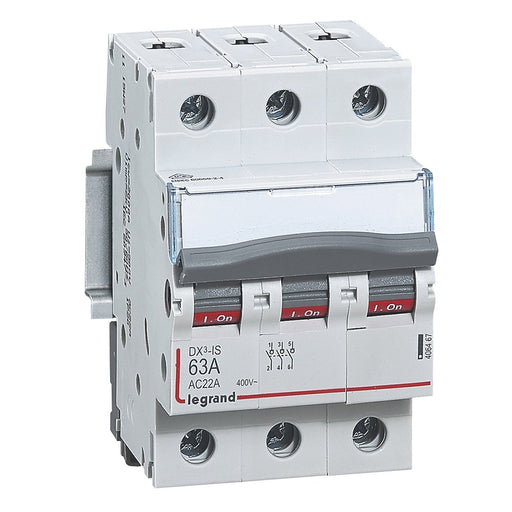 Legrand - Lasttrennschalter Reiheneinbauschalter Legrand 406467 Aus 3P 63A