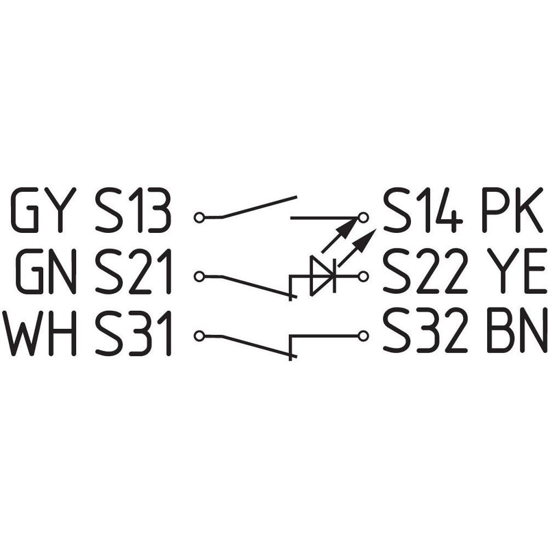 Schmersal - Induktiver Näherungsschalter Sicherheits-Sensor BNS 40S-12Z 10,0M