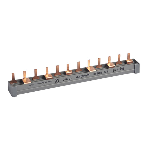 Legrand - Phasenschiene Stiftkammschiene Legrand 404940 4-polige Einspeisung
