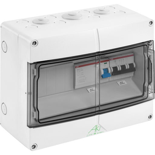 Spelsberg - Kleinverteiler bestückt Kleinverteiler AKi 12 EMOBIL 11kW gr, IP65, IK08