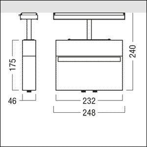 Zumtobel Group - Sicherheitsleuchte Sicherheitszeichenleuchte CROSSIGN #42188763