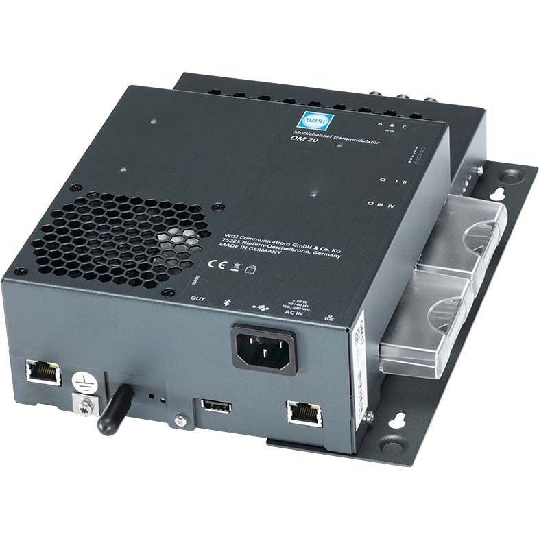 Wisi - Kompakt-Kopfstelle IP-Streamer OM 20 064S 6xDVB-S/S2/S2X