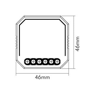 Nobile - Lichtregelsystemkomponente Unterputz Modul BT 9109011014