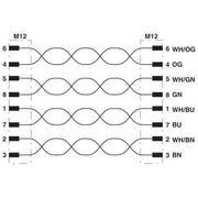 Phoenix Contact - Konfektioniertes Sensor-Aktor-Kabel Netzwerkkabel NBC-MS/ 1,0-#1407434