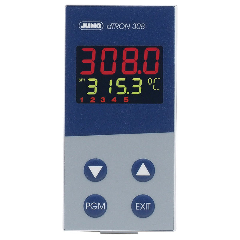 Jumo - Temperaturüberwachungsgerät Kompaktregler 00475627 mit Programmfunktion