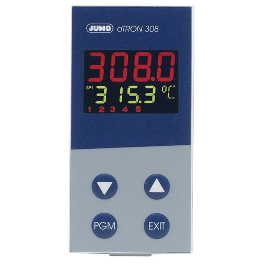 Jumo - Temperaturüberwachungsgerät Kompaktregler 00475627 mit Programmfunktion