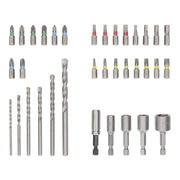 Bosch - Werkzeugset Extra Hard Schrauberbit- 2607017724VE(35) und CYL-3 Bohrer-Set − 6 Packung