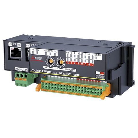 Mitsubishi Electric - Feldbus, Dez. Peripherie - Digitales Ein-/Ausgangs-Modul E/A-Modul NZ2GNSS2-16DTE