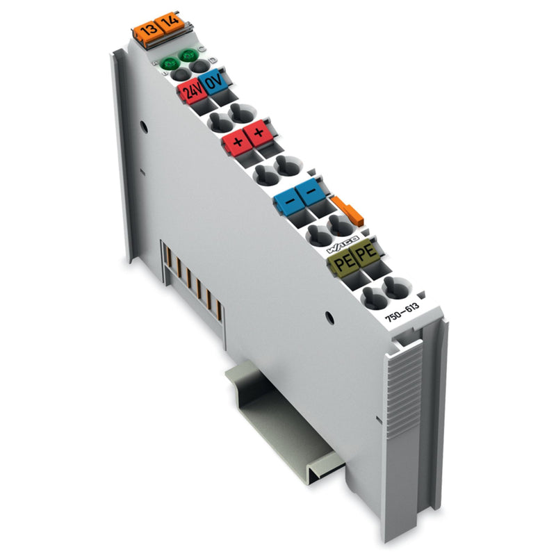 WAGO - Feldbus, Dez. Peripherie - Einspeise- und Segmentmodul Potentialeinspeisung 750-613 DC24V, Busnetzteil