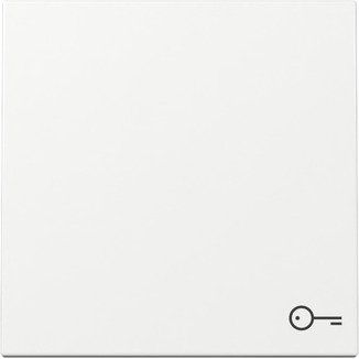 Gira - Abdeckung/Bedienelement für Installationsschalterprogramme Wippe Symb. Tür 328703 Reinweiß
