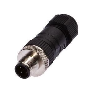 Ipf Electronic - Rundsteckverbinder, feldkonfektionierbar (Industriesteckverbinder) Kabelstecker, gerade, VK003C28 Selbstkonfektionierb