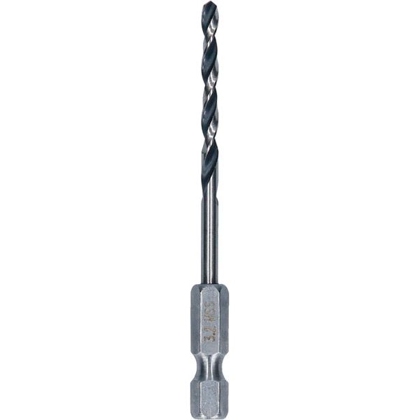 Bosch - Bohrer HSS PointTeQ 2608577520 Sechskantbohrer 3,2
