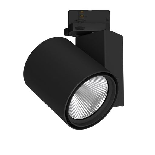 LTS Licht&Leuchten - Downlight/Strahler/Flutlicht LED-Stromschienenstrahler JETT-T 106.940.WF sw 940, schwarz