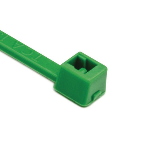HellermannTyton - Kabelbinder T18R-N66-GN-C1 2,5x100 grün − 100 Stück