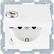 Berker - Steckdose SCHUKO-Steckdose 47636089 polarweiß matt
