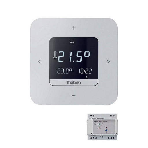 Theben - Raumthermostat/Uhrenthermostat Digital-Uhrenthermostat RAMSES813 top3 Set 1