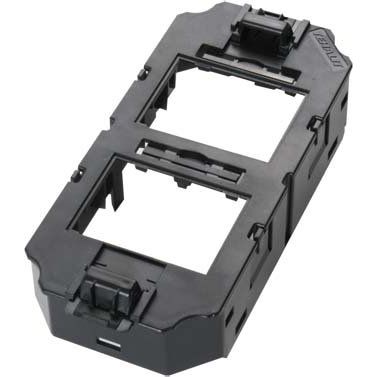 Telegärtner - Gerätebecher/Geräteträger für Unterflursystem Unterflur-Gerätebecher 100022174 GB3 o.Unters., sw − 10 Stück