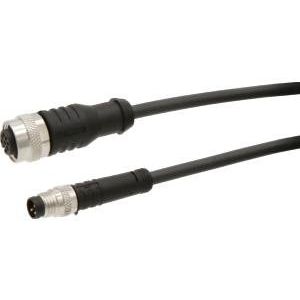 Ipf Electronic - Konfektioniertes Sensor-Aktor-Kabel Verbindungsleitung, 0,3m, VK030F64 M12 Dose 3polig