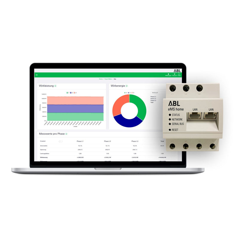 ABL E-Mobility - Ladesteuerung E-Mobility Energy Management System EMSHOME für Wallbox eMH1