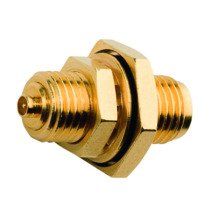 Telegärtner - Koax-Kupplung Einbauadapter R-SMA/U.FL 100024822 50Ohm (F-Revers./M) − 5 Stück