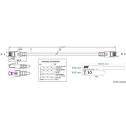 EFB-Elektronik - Patchkabel Kupfer Patchkabel Cat.5e EC5000 15m gr SF/UTP 2xRJ45 mit SF/UTP