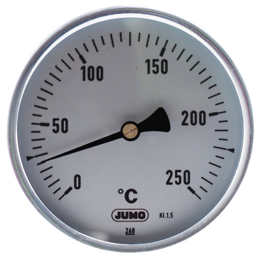 Jumo - Messgerät für Temperatur und Klima Bimetallthermometer Kl.1,5 80000101 0-250°C, EB-L 200mm