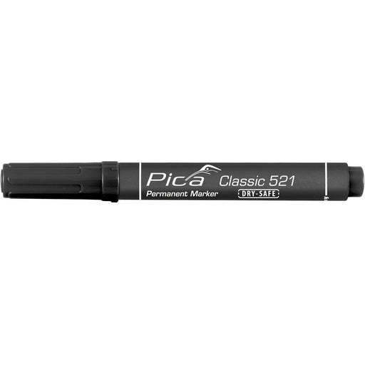 Pica-Marker - Markierungsstift Permanent Marker 521/46 2-6mm, Ksp, schwarz
