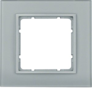 Berker - Abdeckrahmen Glasrahmen 10116414 1fach