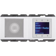 Berker - Elektronik-Gerät für Installationsschalterprogramme Radio mit Lautspr. DAB+, B 30807009 t.,K.x pw. gl