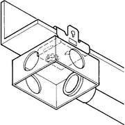 Niedax - Befestigungsklammer EKLIPS-Flanschbf. EH-38 − 100 Stück