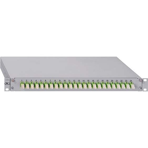Rutenbeck - Patchpanel LWL Spleissbox gr GradeB 228030706 6xSC-D OM5 grün