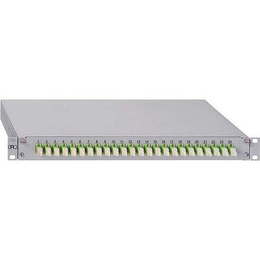 Rutenbeck - Patchpanel LWL Spleissbox gr GradeB 228030706 6xSC-D OM5 grün
