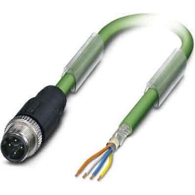 Phoenix Contact - Konfektioniertes Sensor-Aktor-Kabel Bus-Systemkabel SAC-4P-M12M #1524307