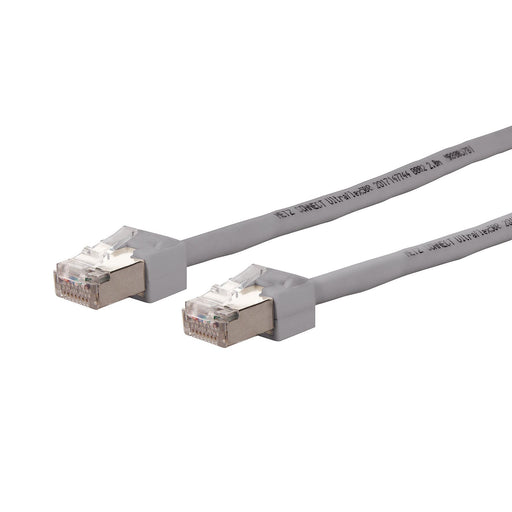 Metz Connect - Patchkabel Kupfer Ultrafl.PK VoIP 3m 13084U3033-E C6A26 2RJ45 gr