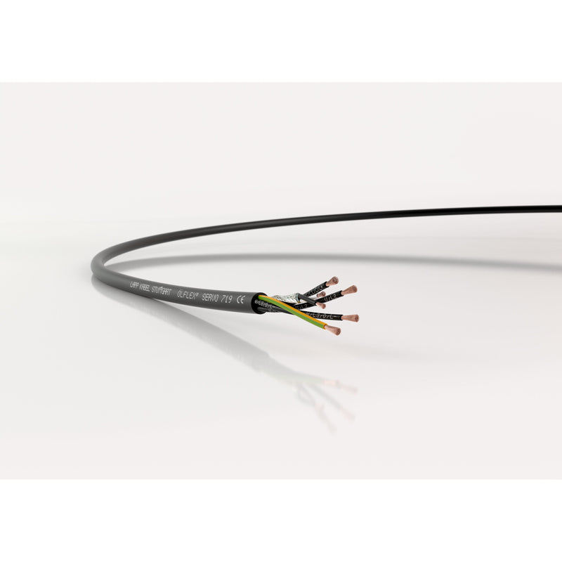 Lapp Kabel&Leitung - Energiekabel < 1 kV, für ortsveränderlichen Einsatz ÖLFLEX SERVO 719 1020074 4G4+2x(2x1,0)