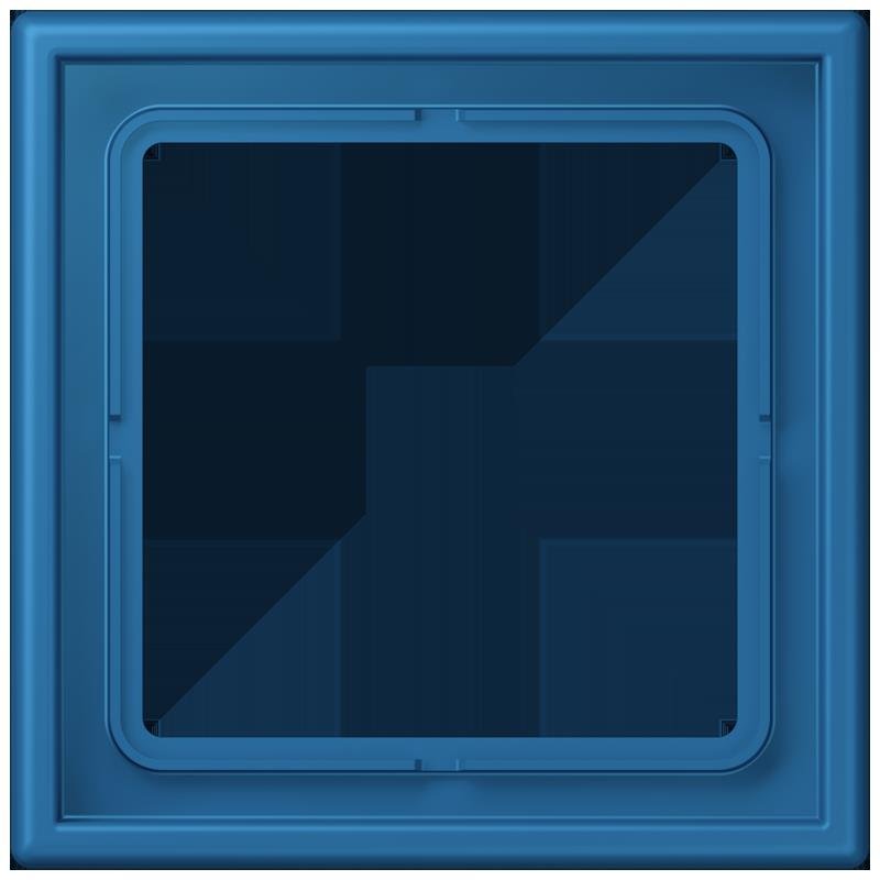 Jung - Abdeckrahmen Rahmen 1-fach LC 981 211 bleu ceruleen 31
