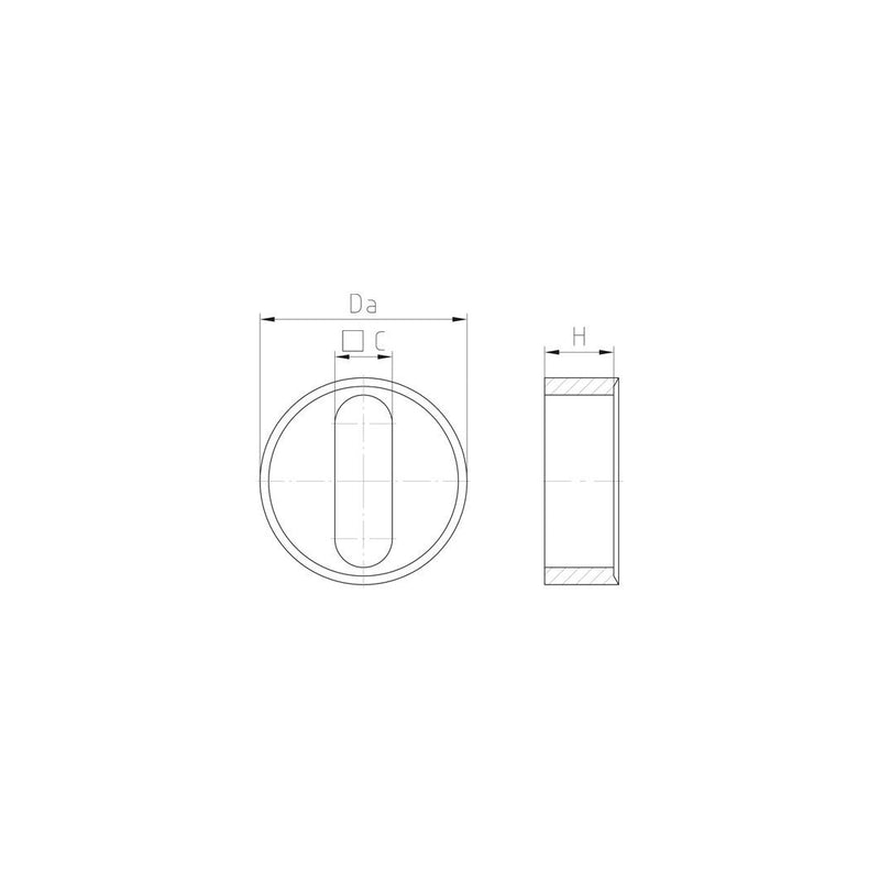 Jacob - Dichtring, flach Dichteinsatz WJ-DM 20FK1 f.Flachkabel − 50 Stück